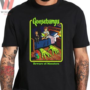 Horror Be Ware Of Monster Vintage Goosebumps Shirt