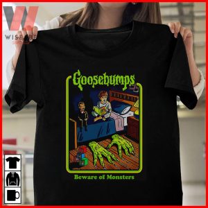 Horror Be Ware Of Monster Vintage Goosebumps Shirt