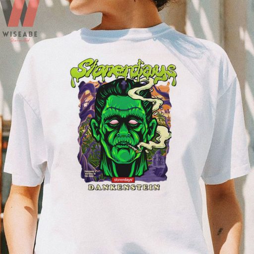 Horror Dankenstein Smoking Goosebumps Shirt