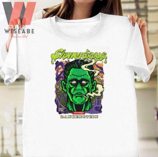 Horror Dankenstein Smoking Goosebumps Shirt