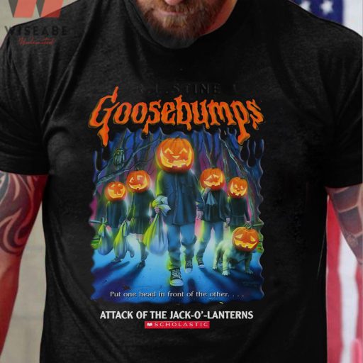 Horror Attack Of The Jack O Lanterns Goosebumps T Shirt