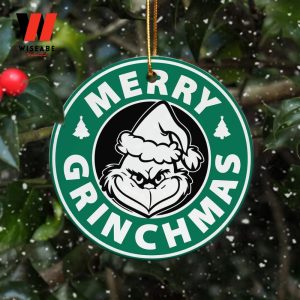 Merry Christmas Starbuck Style With The Grinch Christmas Ornaments