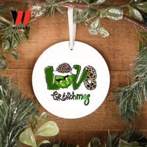 Love Grinchmas Grinch Christmas Tree Ornaments