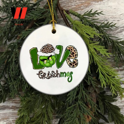 Love Grinchmas Grinch Christmas Tree Ornaments