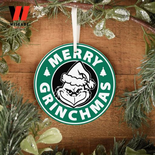 Merry Christmas Starbuck Style With The Grinch Christmas Ornaments