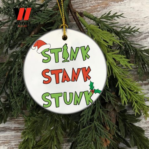 Stink Stink Stink Grinch Christmas Tree Ornaments