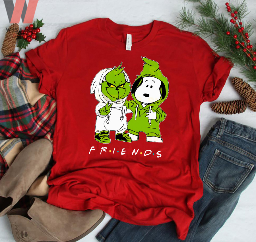 Snoopy And Friends Houston Astros Merry Christmas Shirt - High