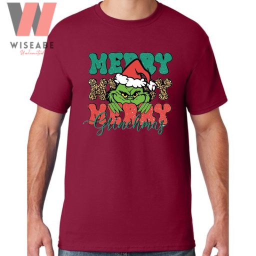 Cute Disney Dr Seuss Merry Christmas Grinch T Shirt