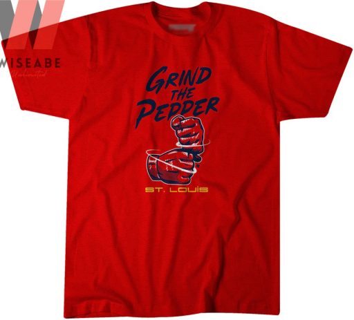 Hot St Louis Cardinals Baseball Grind The Pepper T Shirt