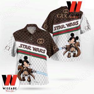 Cheap Mickey Star Wars Gucci Hawaiian Shirt, Gucci Mickey Mouse Shirt