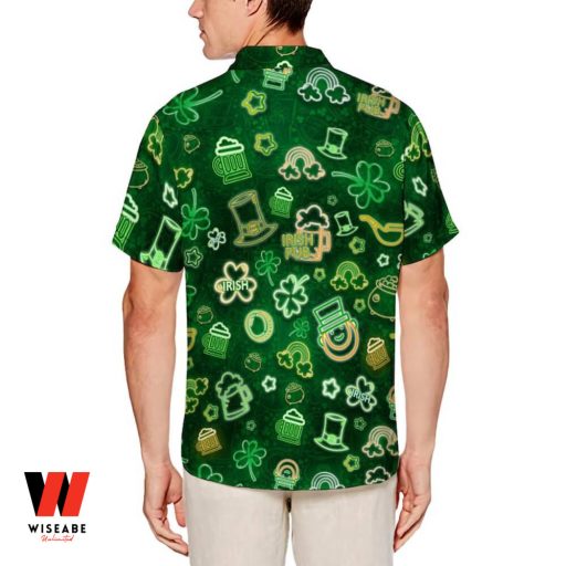 Irish Pub Beer Lover Shamrock St Patricks Day Hawaiian Shirt, Cheap St Patricks Day Gift