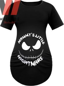 Cheap Mommy Little Nightmare Cute Halloween Maternity Shirt 