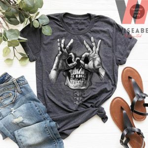 Funny Halloween Skull Shirt, Halloween Shirt