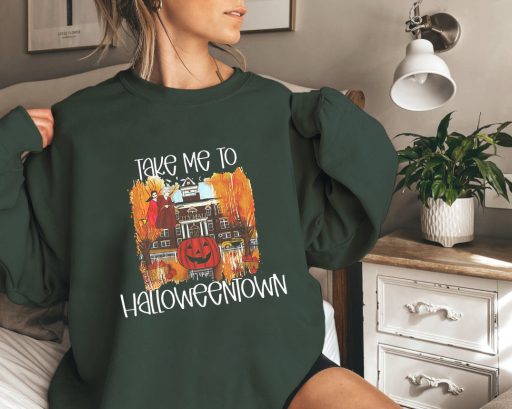 Unique Disney Halloween Sweatshirt Take Me To Halloweentown Sweatshirt