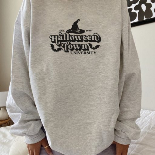 Unique The Witch Hat With Halloweentown Sweatshirt