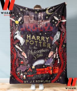 Retro Harry Potter And the Sorcerers Stone Blanket