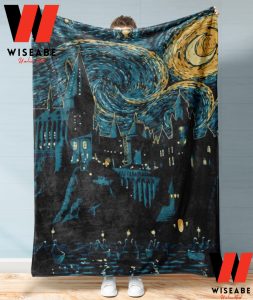 Unique Harry Potter Starry Night Hogwarts Blanket