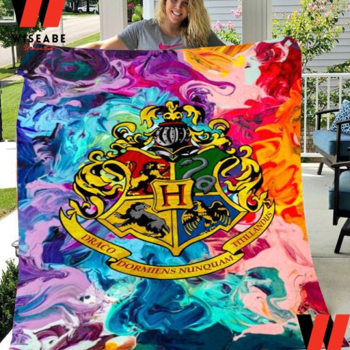 Four Houses Hogwarts School of Witchcraft And Wizardry Harry Potter Blanket, Gifts For Harry Potter Fans