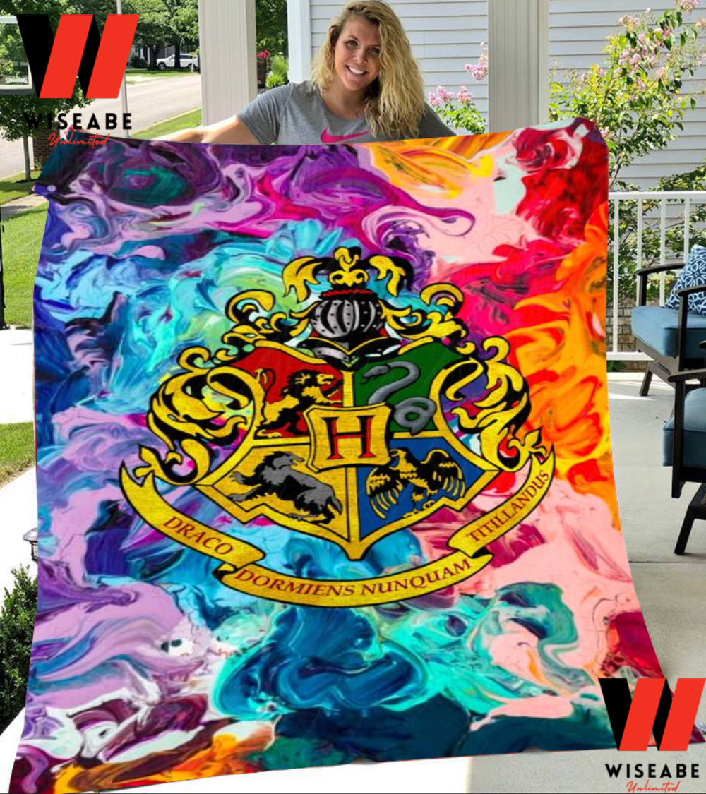 Four Houses Hogwarts School of Witchcraft And Wizardry Harry Potter Blanket, Gifts For Harry Potter Fans