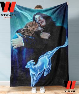 Severus Snape And Lily Potter Doe Patronus Harry Potter Blanket