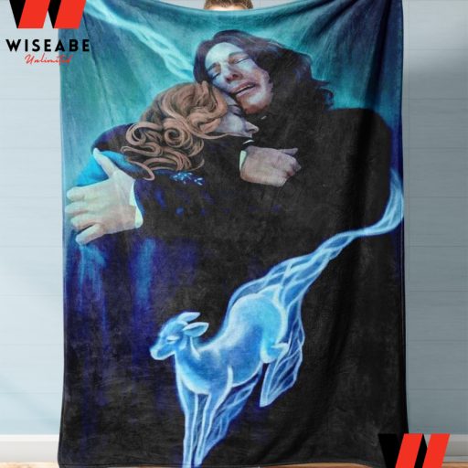 Severus Snape And Lily Potter Doe Patronus Harry Potter Blanket