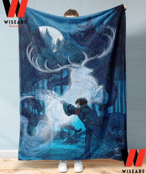 Harry Potter Deer Patronus Blanket, Gifts For Harry Potter Fans