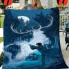 Harry Potter Deer Patronus Blanket, Gifts For Harry Potter Fans