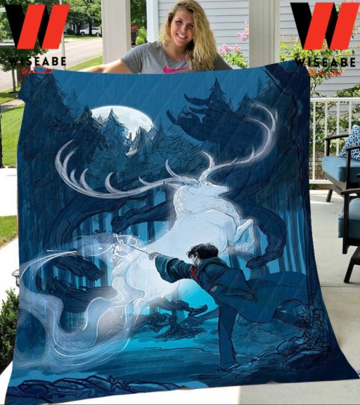 Harry Potter Deer Patronus Blanket, Gifts For Harry Potter Fans