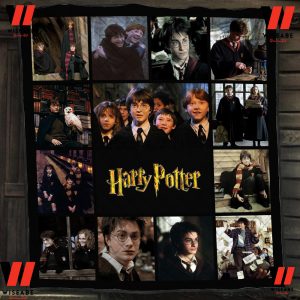 Retro Harry Potter Series Film Blanket