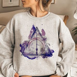 Cheap Harry Potter And The Deathly Hallows Harry Potter Crew Neck Sweatshirt