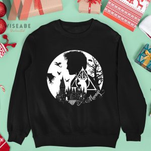 Hogwarts Castle Deer Patronus Deathly Hallows harry Potter Sweatshirt