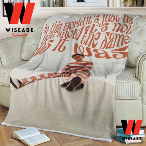 Cheap As It Was Song Poster Harry Styles Blanket