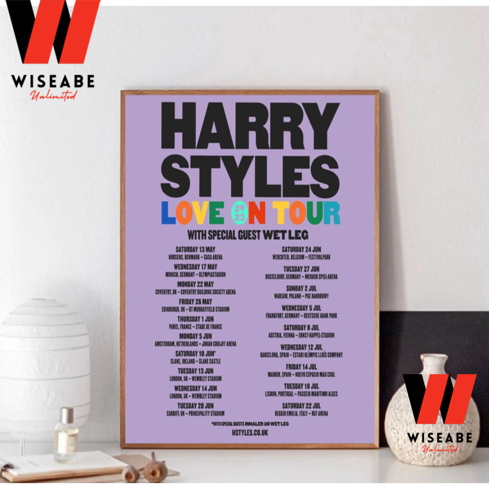 Cheap Harrys House Harry Styles Love On Tour Poster 2023, Harry