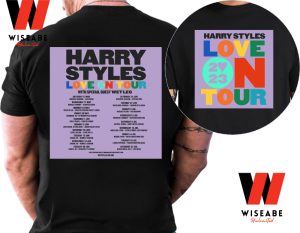 Cheap Harry Styles Love On Tour 2023 Two Side T Shirt