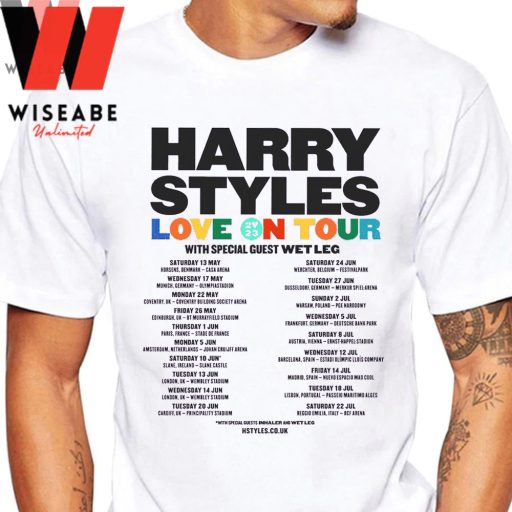 Hot Harry Styles Love On Tour 2023 Schedule T Shirt