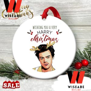 Cheap Wishing You A Very Happy Christmas Harry Styles Ornament