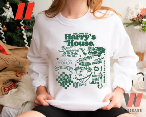 Vintage Green Harry House Album 2022 Harry Styles Sweatshirt