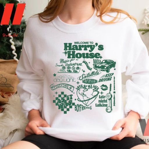 Vintage Green Harry House Album 2022 Harry Styles Sweatshirt