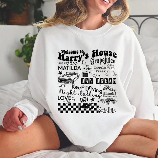 Vintage Welcome Harry House Harry Styles Sweashirt