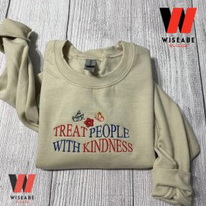 Vintage Treat People With Kindness Harry Styles Embroidered Sweatshirt