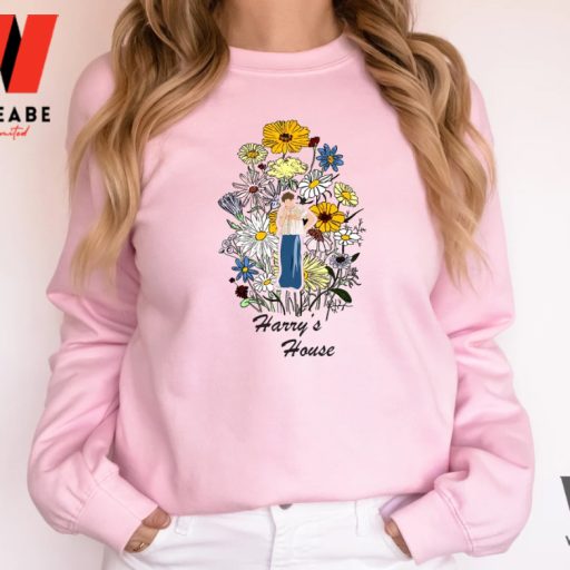 Cheap Harry House Harry Styles Flowers Sweatshirt