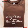 Harry Styles Presents Love On Tour 2022 Embroidered Sweatshirt, Harry Styles Merchandise