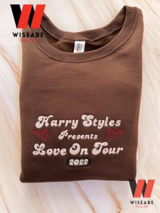 Harry Styles Presents Love On Tour 2022 Embroidered Sweatshirt