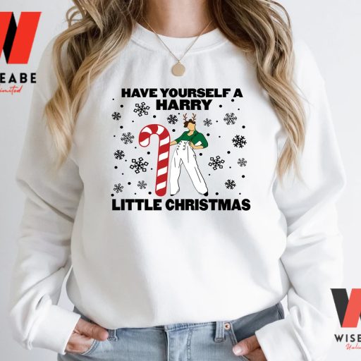 Vintage Have Yourself A Little Christmas Harry Styles Sweashirt