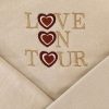 Vintage Harry Styles Love On Tour Concert Embroidered Sweatshirt