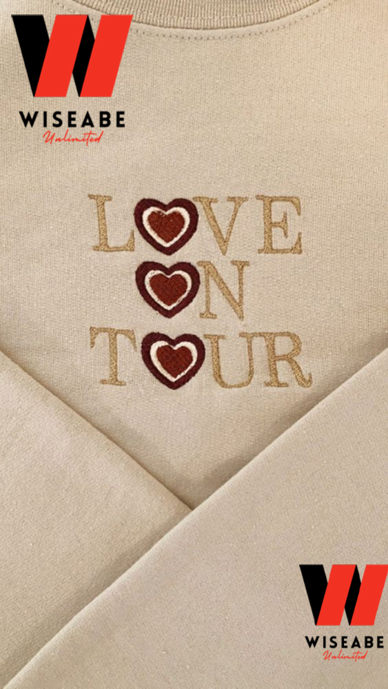Vintage Harry Styles Love On Tour Concert Embroidered Sweatshirt