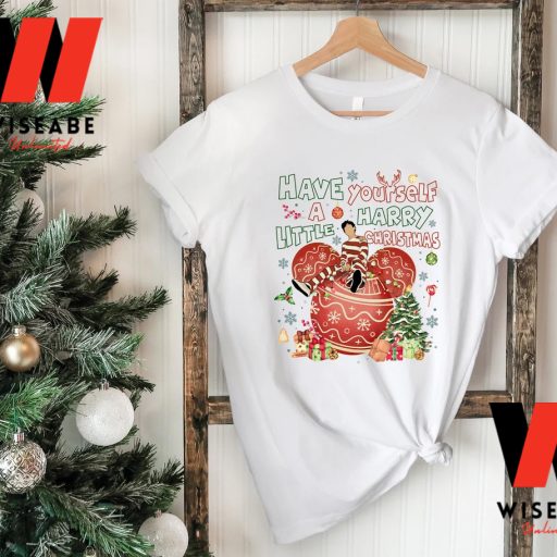 Vintage Have Yourself A Harry Little Christmas Harry Styles T Shirt