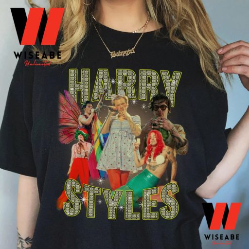 Retro One Direction Prince Harry Styles Singer T Shirt