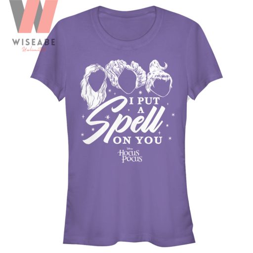 Halloween Hocus Pocus I Put A Spell On You Sanderson Sisters Shirt