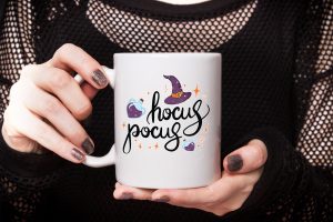 Cute Sanderson Sisters Witches Halloween Hocus Pocus Disney Mug